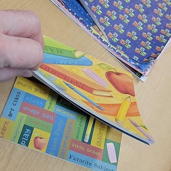 4 Albums.School Memories, Photo Albums, Stickers, Scrapbooking Pages - Picture 12 of 13